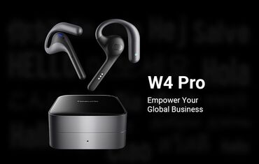 чехол для наушник: Timekettle W4 Pro - это наушники-переводчики с поддержкой