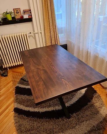 Stilski trpezarijski stolovi: TRPEZARIJSKI STO MODEL BUKVA R8 | Kontakt telefon 06******** Viber — 10