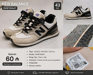 krosovkalar: New Balance DX8724A41 idman ayaqqabısı - Ölçü: 43 EU / 9.5 US / 27.5 — 1