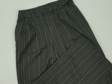 woskowane spodnie orsay: Material trousers for women, size XS (EU 34)
