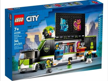lego tank: Lego City 🏙️60388, Фургон для видео игр🛻 рекомендованный возраст