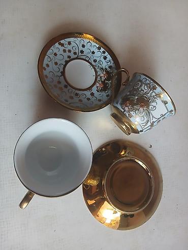 8 marta hediyeler: Qəhvə dəsti, rəng - Ağ, Farfor, 2 nəfərlik, Türkiyə — 2