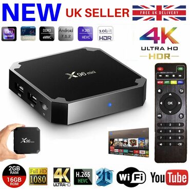 smart tv box: Yeni Smart TV boks Х96 2 GB / 16 GB, Android, Ünvandan götürmə, Pulsuz çatdırılma, Ödənişli çatdırılma