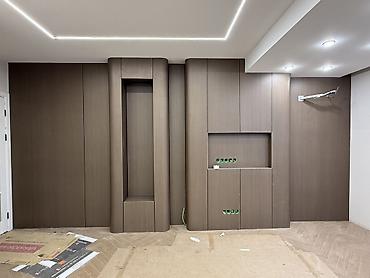 Фасадные сэндвич панели: Декоративные стеновые панели с скрытым стыком (рейки/фальшшвы) - — 6