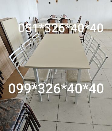 Masa və oturacaq dəstləri: Mətbəx üçün, Yeni, Açılmayan, Dördbucaq masa, 4 stul -da lalafo.az — 27 Masa və oturacaq dəstləri: Mətbəx üçün, Yeni, Açılmayan, Dördbucaq masa, 4 stul — 27