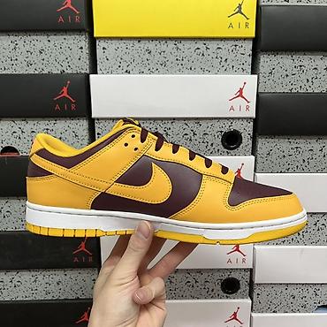 Кроссовки и спортивная обувь: Nike Dunk Low Retro “VARSITY MAIZE/DARK BEETROOT” - Низкие кроссовки — 9