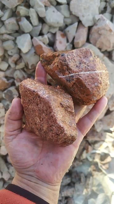 Фасадные гранитные плитки: Гранитный бутовый камень (фракция примерно 50–120 мм) - Натуральный — 11