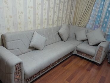 Sifarişlə divan dəstləri: Künc divan, İşlənmiş, Açılan, Bazalı