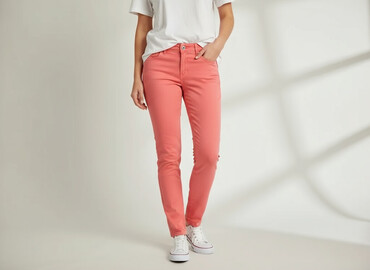dżinsy z łańcuchem: Jeans for women, size L