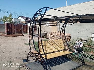 Садовые качели: Садовые качели Со спинкой, С крышей — 5