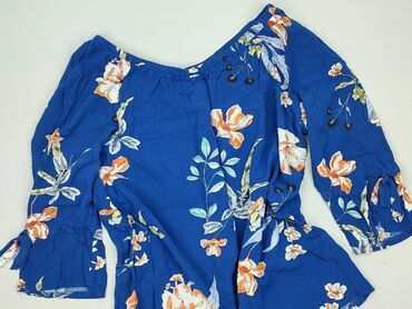 bluzki dla puszystych allegro: Women's blouse, size S (EU 36)