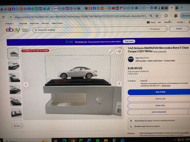 Avtomobil modelləri: Mercedes, 2009 il, 1:43, Dəmir, Ödənişli çatdırılma — 2