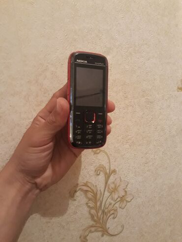 Nokia: Nokia 1, 2 GB, rəng - Qırmızı, Düyməli