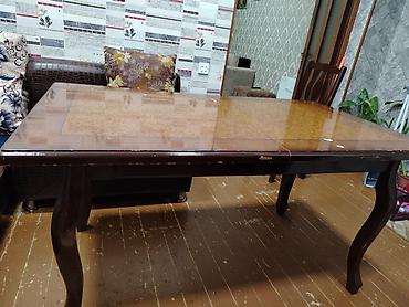 kohne stullar: Açılan yemək masası Tək açılan yemək masası oturacağı yoxdu - — 3