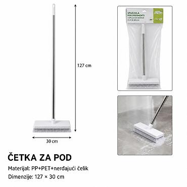 KMT Jednostrana četka za pod sa brisačem 3213512 Opis: - Jednostrana na lalafo.rs KMT Jednostrana četka za pod sa brisačem 3213512 Opis: - Jednostrana