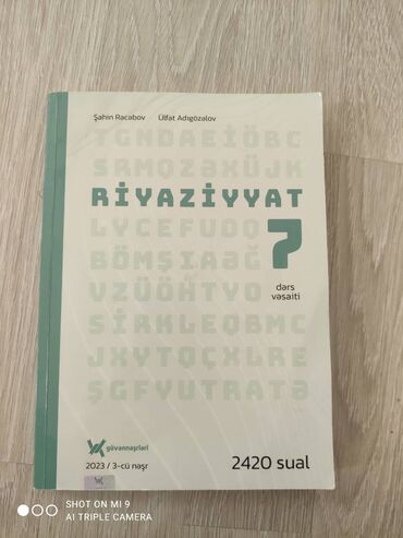 Kitablar, jurnallar, CD, DVD: Super vəziyyətdə Riyaziyyat Güvən. Ən son nəşr. Super veziyyetde