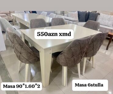 seyf qaplari: Qonaq otağı üçün, Yeni, 6 stul