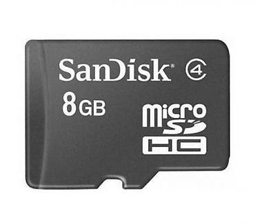 yaddas kart: SanDisk 8GB microSDHC Yaddaş Kartı Class 4 – Kart Adaptorlu — 2