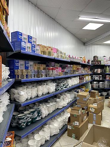 Витрины: Витрины, стеллажи, полки торговые металлические б/у, полка магазинная — 12