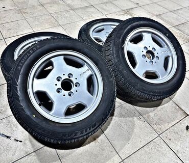 диск на gx: Куйма Дисктер R 15 AMG, Комплект, тешиктери - 5, Колдонулган