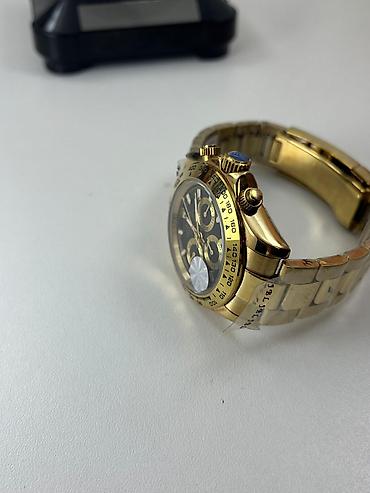 3d saat: Qızılı xronoqraf qol saatı – sport/klassik üslub Rolex, Rolex saat — 4