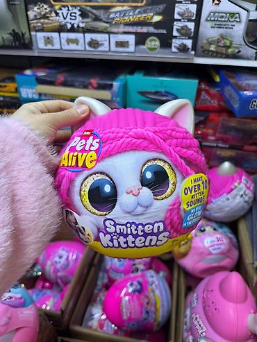 питомцы: Игрушка-сюрприз ZURU Pets Alive Smitten Kittens. - Серия: Smitten — 1