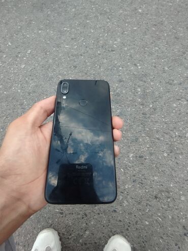где можно продать бу телефон: Redmi, Redmi Note 7, Б/у, 128 ГБ, цвет - Черный