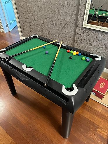bilyar: Mini bilyard/pooI masası – kompakt ev əyləncəsi - Ölçü: kiçik/kompakt — 1