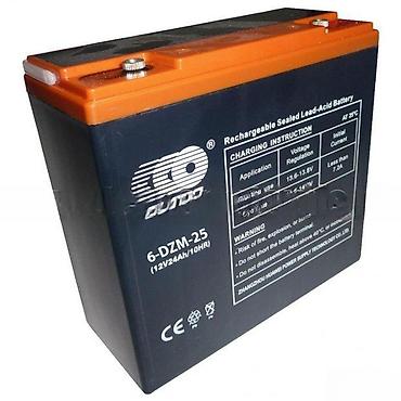 testo 575: Akumulatorska baterija OUTDO 6-DZM-25 - Tip: zapečaćena — 1