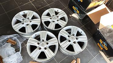 Литые Диски R 18 Toyota, Комплект, отверстий - 5, Б/у