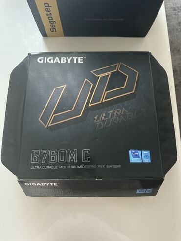 Ana platalar: Ana Platası Gigabyte GIGABYTE B760M C Ultra Durable Ana Plaka, Yeni