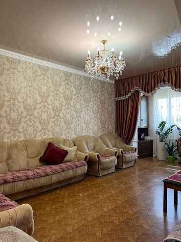 сколько стоит трехкомнатная квартира в бишкеке: 4 бөлмө, 87 кв. м, 106-серия, 3 кабат, Косметикалык ремонт