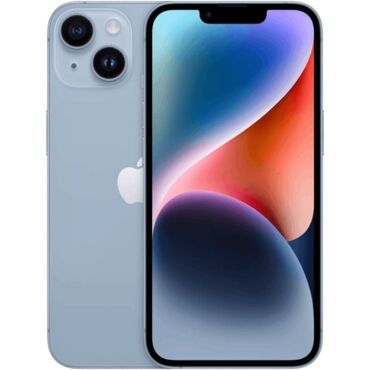 Apple iPhone: IPhone 14, 128 GB, Blue Titanium, Zəmanət, Face ID, Sənədlərlə