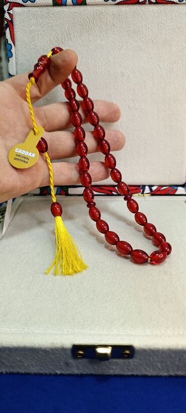 Təsbehlər: Məhsul: GADDAR markalı təsbeh - Material: Yeni alman sıxma kəhribar