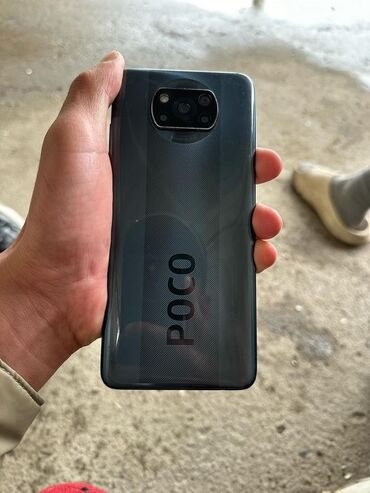 Мобильные телефоны и аксессуары: Poco X3 NFC, Новый, 128 ГБ, цвет - Голубой, 1 SIM