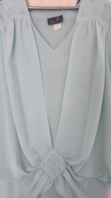 pheromone parfemi: Elegantna svetloplava haljina od laganog šifona (brend Lore’N’Mar — 3
