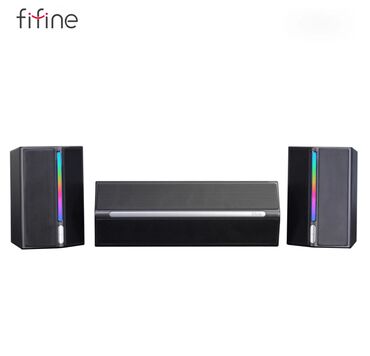 Клавиатуры: Игровые колонки Fifine Ampligame A22 2,1 RGB со светодиодной