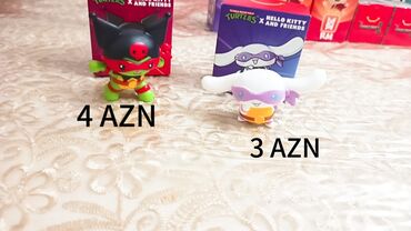 Oyuncaqlar: Kolleksiya fiqurları və mini oyuncaqlar seti Happy Meal. Hamısı — 3