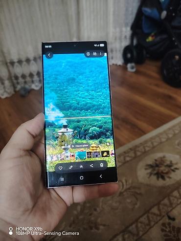 samsung galaxy tab s23 ultra: Samsung Galaxy S23 Ultra, 256 GB, rəng - Bənövşəyi, İki sim kartlı — 5