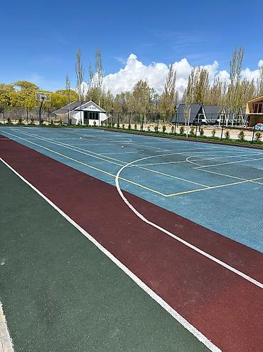 Иссык-Куль 2026: Коттедж, котедж ЦО Атлантис, Сары-Ой, Баскетбольная площадка, Бассейн, Детская площадка — 20