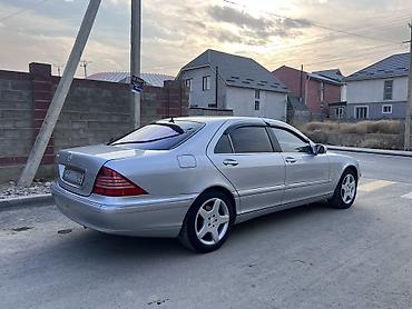 Унаа: Mercedes-Benz S-Class: 2002 г., 4.3 л, Автомат, Газ, Седан — 6