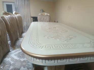 yatağ mebel dəstləri: İşlənmiş, 6 stul