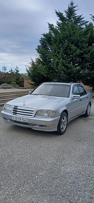 mersedes peci: Mercedes-Benz C‑Class W202 sedan – gümüş rəng. Masin yaxsi — 8