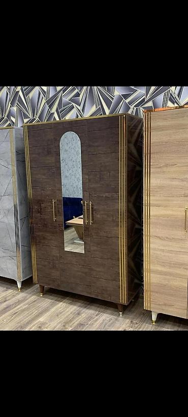 qazon satisi: Yeni, 3 qapılı, Güzgülü, Bej, Açılan, Düz dolab — 4