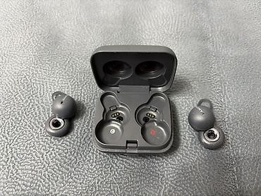 Аудиотехника: Беспроводные наушники-вкладыши Sony WF-L900 (LinkBuds) с зарядным — 2