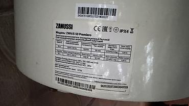 socket 2011: Накопительный водонагреватель Объем бака: 50 л, Zanussi, Электрический, Регулятор температуры, Эмалированная сталь, Б/у — 2