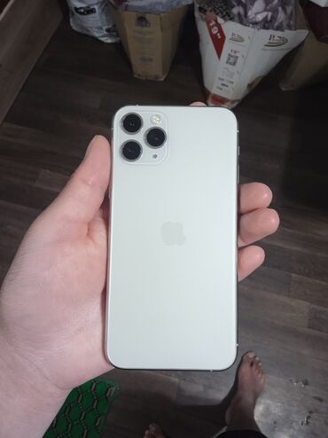 iphone 11 белый: IPhone 11 Pro, Б/у, 64 ГБ, Белый, 79 %