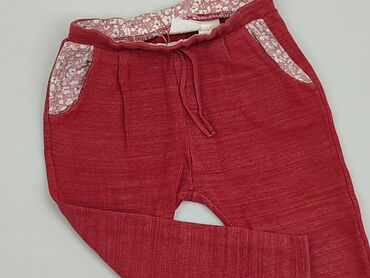 la mania czerwone legginsy: Spodnie dresowe, 12-18 m, stan - Dobry