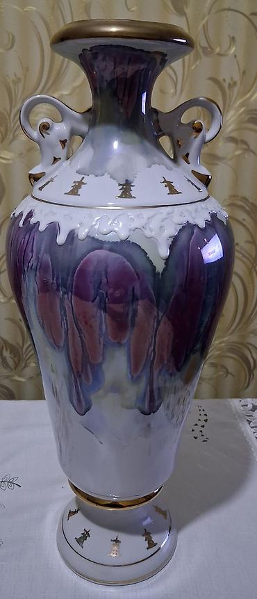ev isiqlari: Bir vaza, Farfor — 1