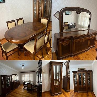 Ev üçün digər mebel: Qonaq dəsti satılır 500₼. Yaxşı vəziyyətdədir. Təmiz taxtadan. Ünvan — 1